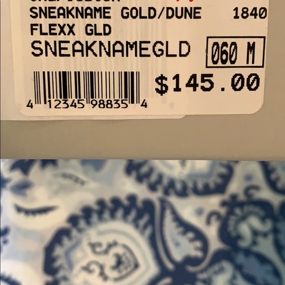 THE FLEXX Sneak Name Gold/Dune slip on sneaker - Picture 7 of 7